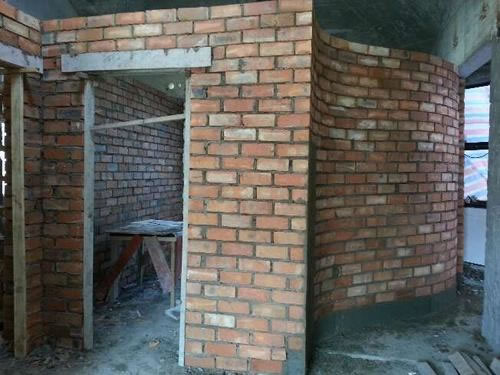 室內(nèi)外砌墻